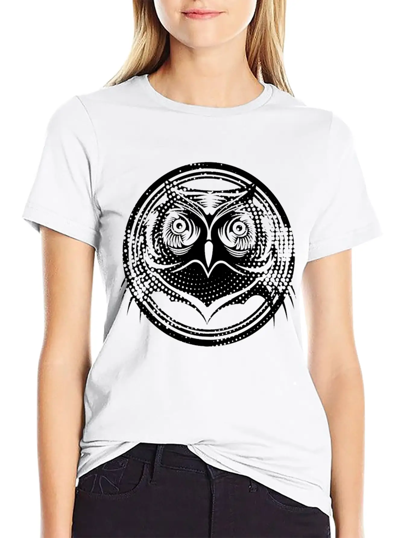 Owl Bird Night Modern Fit Casual T-Shirt – Clean And Versatile Design