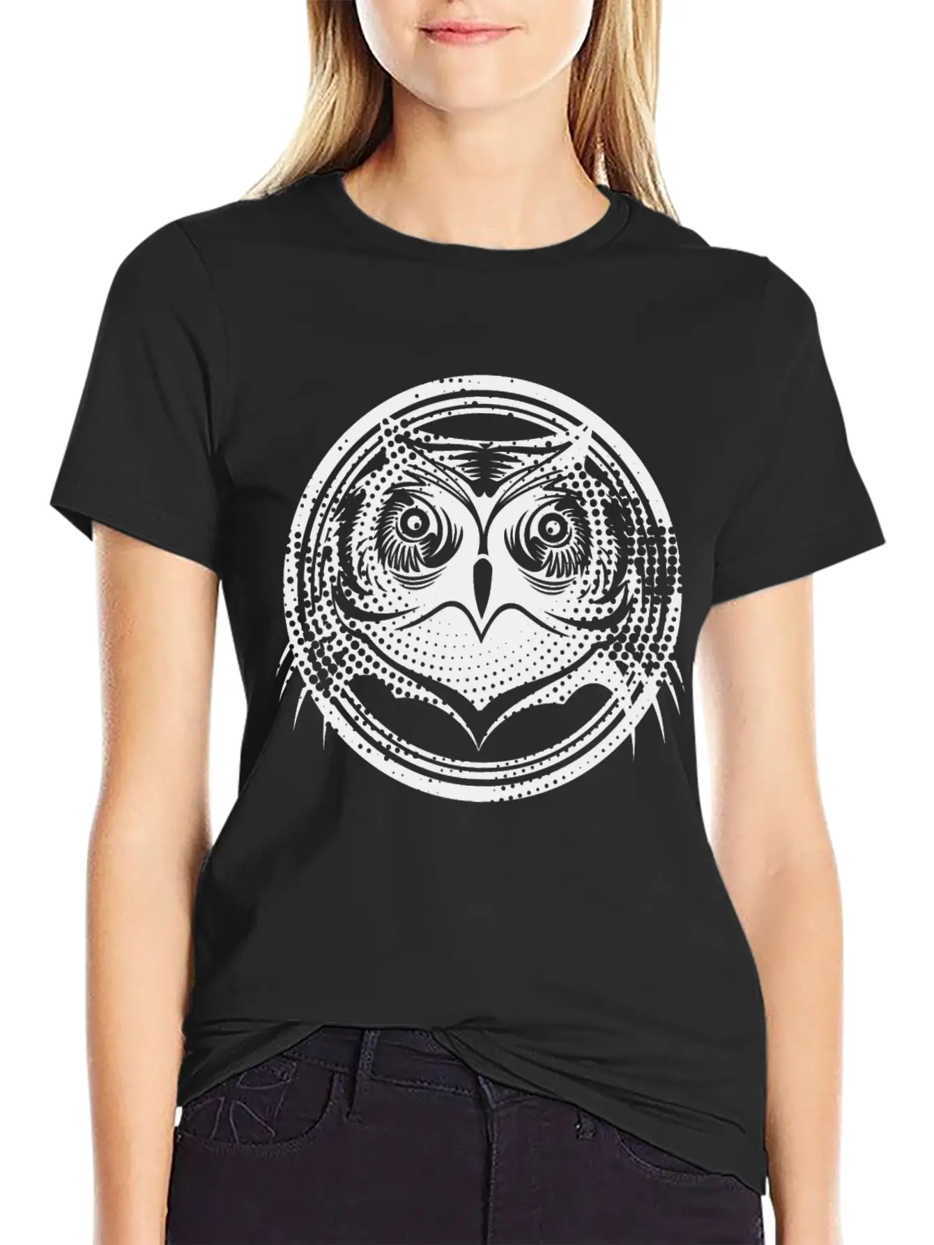 Owl Bird Night Modern Fit Casual T-Shirt – Clean And Versatile Design