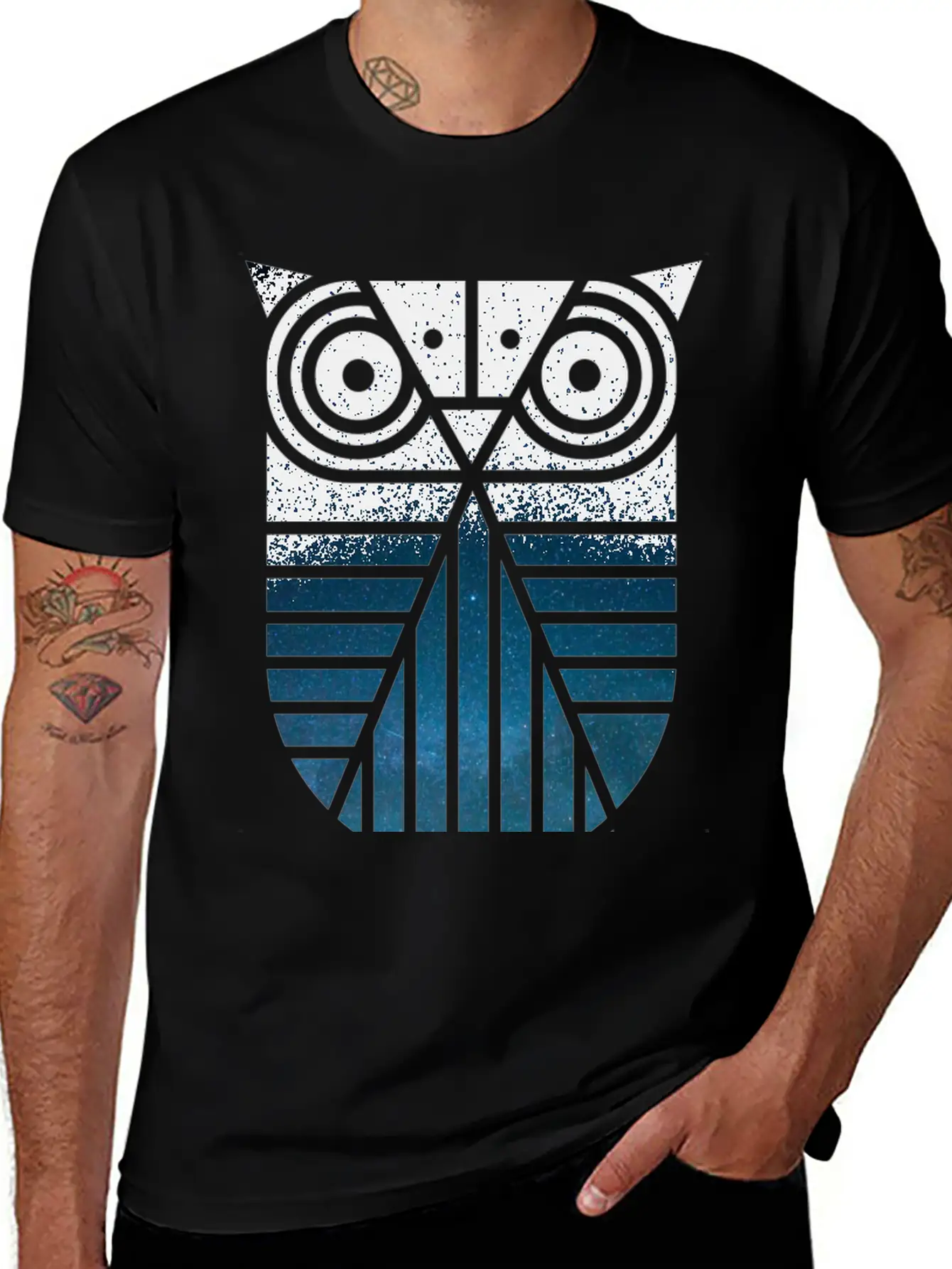 Owl Stylish Everyday T-Shirt – Unisex Basic Cotton Tee