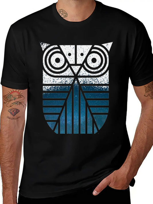 Owl Stylish Everyday T-Shirt – Unisex Basic Cotton Tee