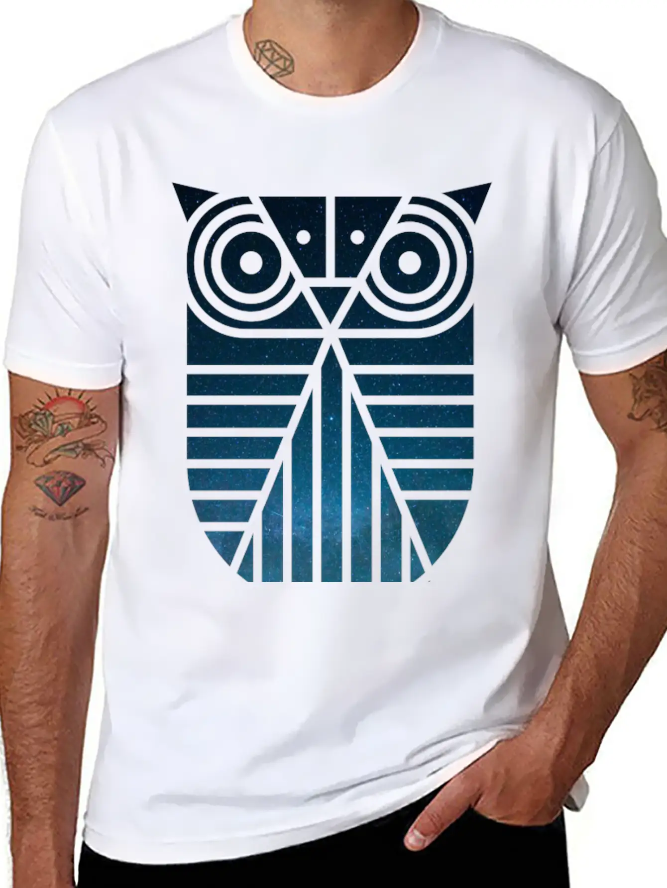 Owl Stylish Everyday T-Shirt – Unisex Basic Cotton Tee