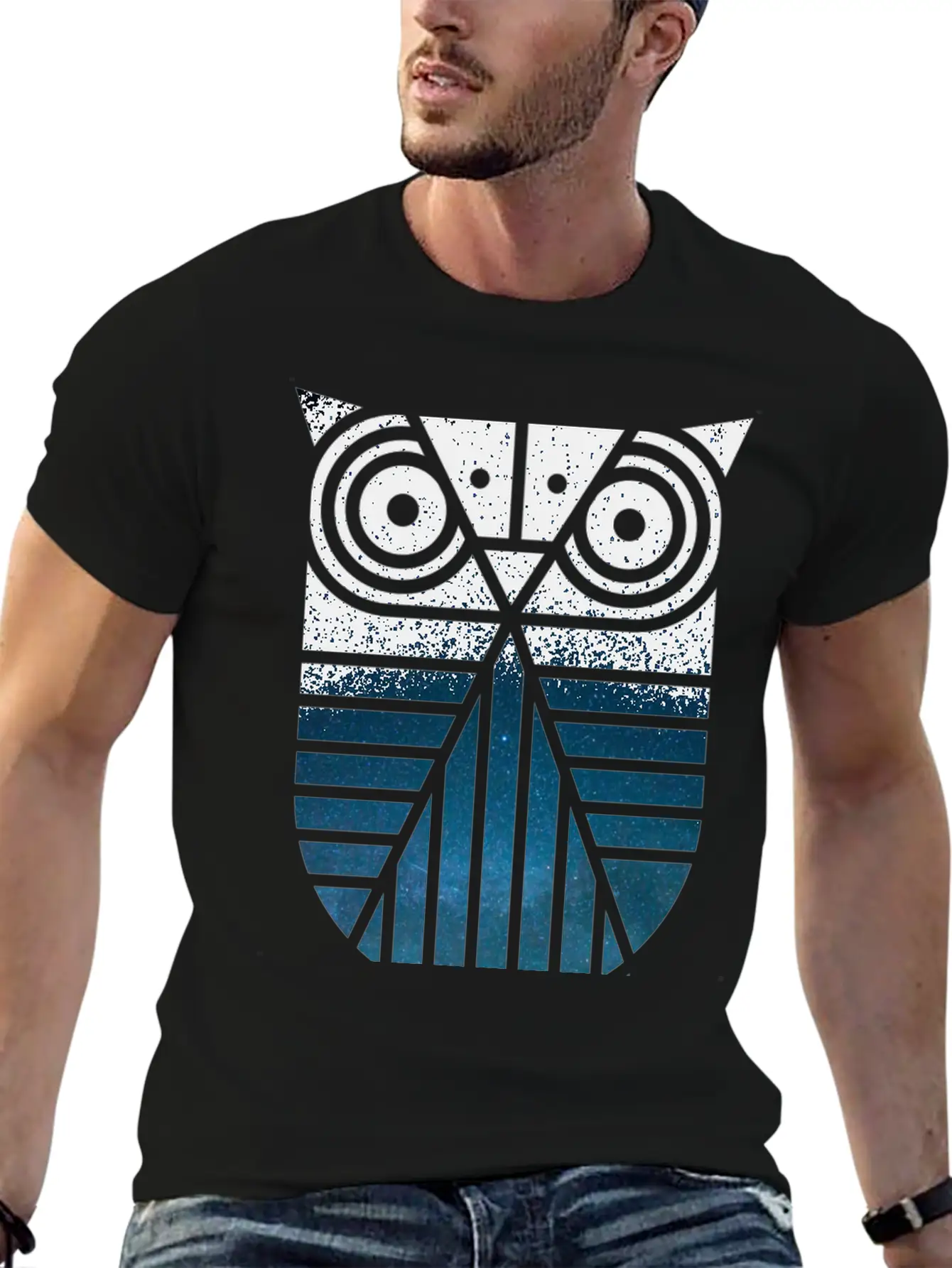 Owl Stylish Everyday T-Shirt – Unisex Basic Cotton Tee
