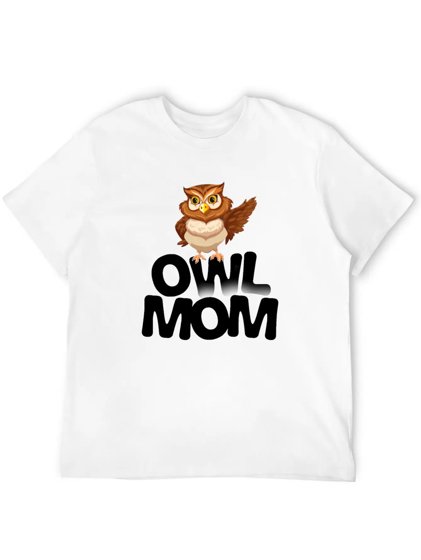 Owl Unisex Casual T-Shirt – Clean Design For Daily Comfort