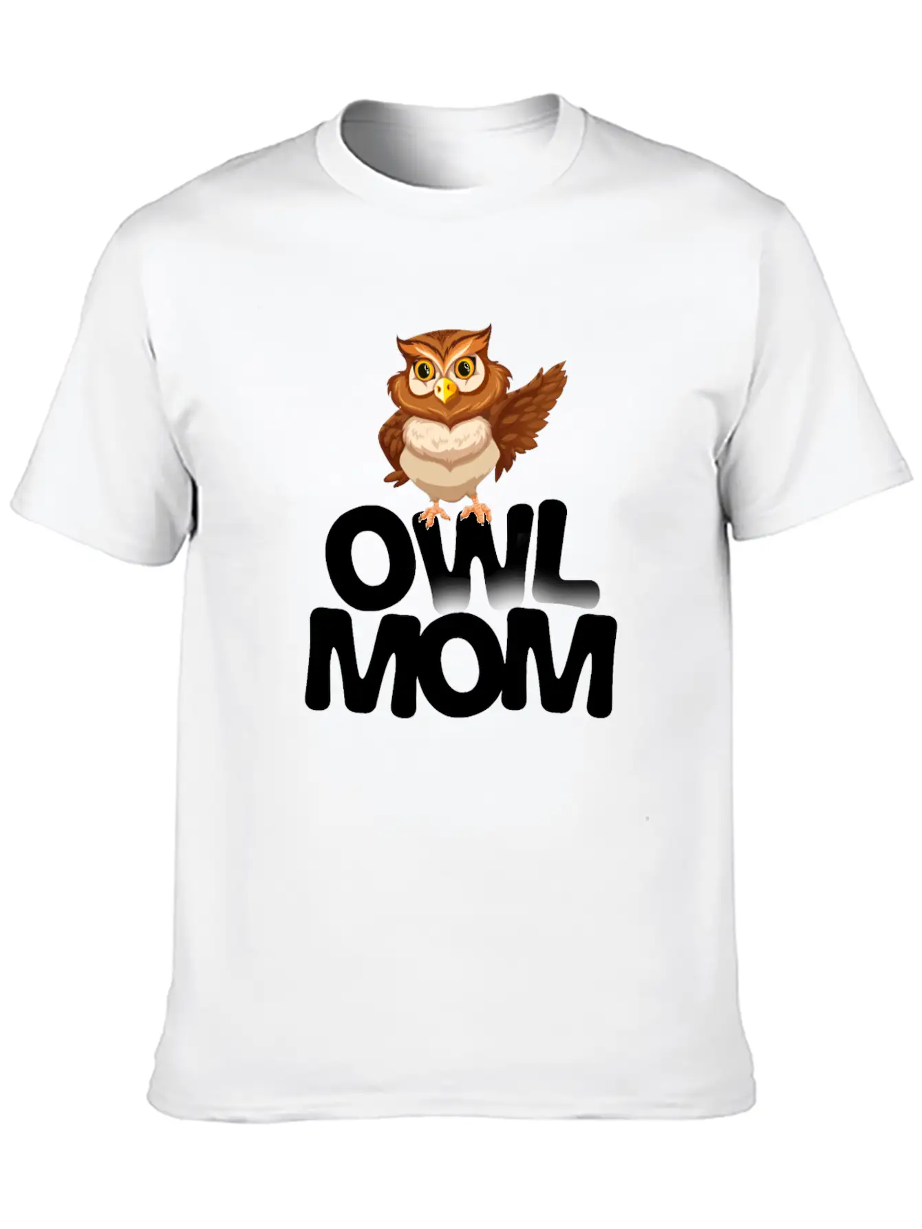 Owl Unisex Casual T-Shirt – Clean Design For Daily Comfort