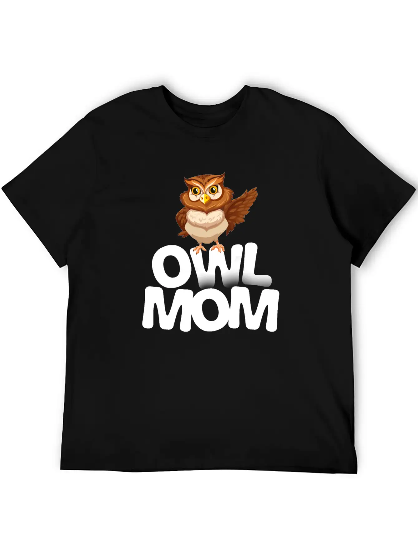 Owl Unisex Casual T-Shirt – Clean Design For Daily Comfort
