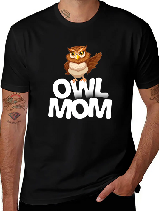 Owl Unisex Casual T-Shirt – Clean Design For Daily Comfort