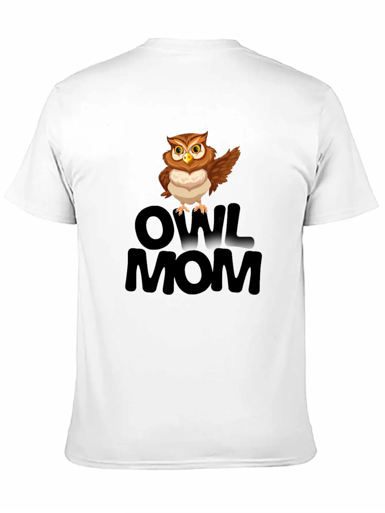 Owl Unisex Casual T-Shirt – Clean Design For Daily Comfort