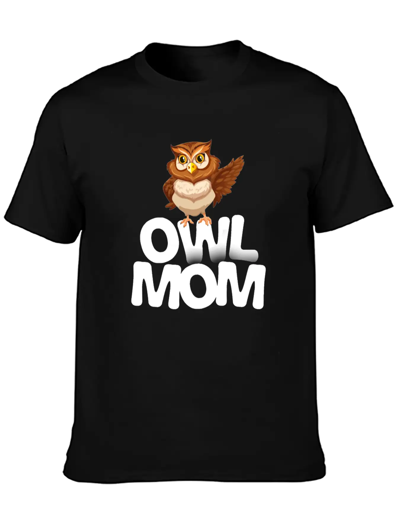 Owl Unisex Casual T-Shirt – Clean Design For Daily Comfort