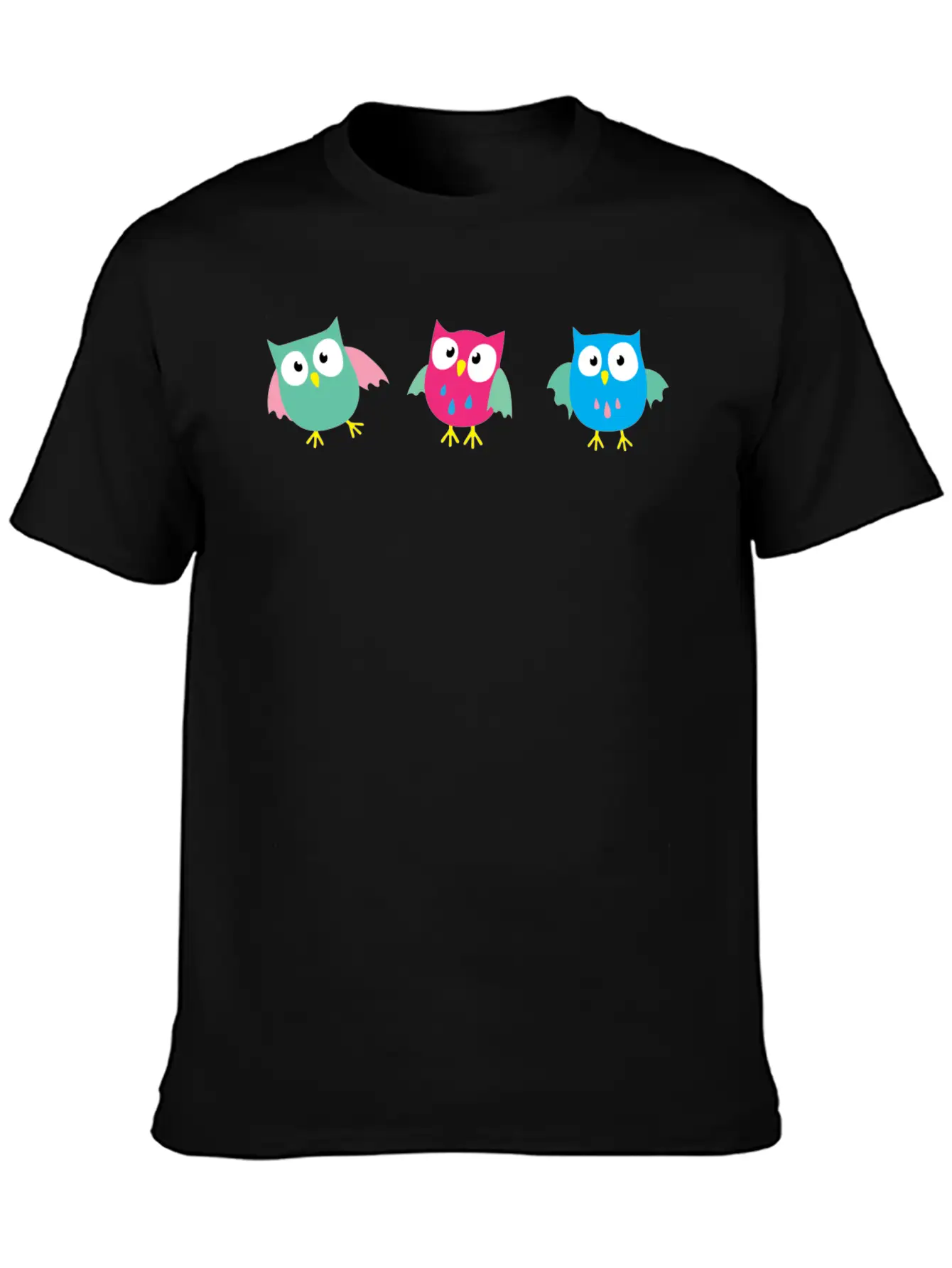 Owls Modern Fit Casual T-Shirt – Clean And Versatile Design