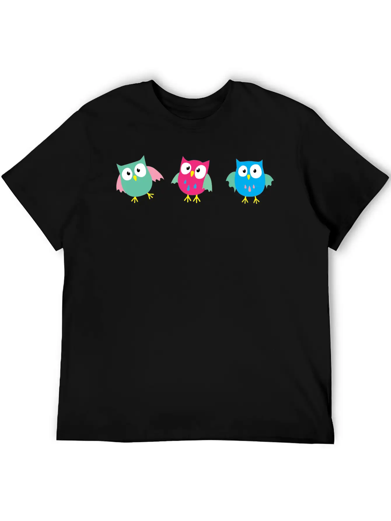 Owls Modern Fit Casual T-Shirt – Clean And Versatile Design