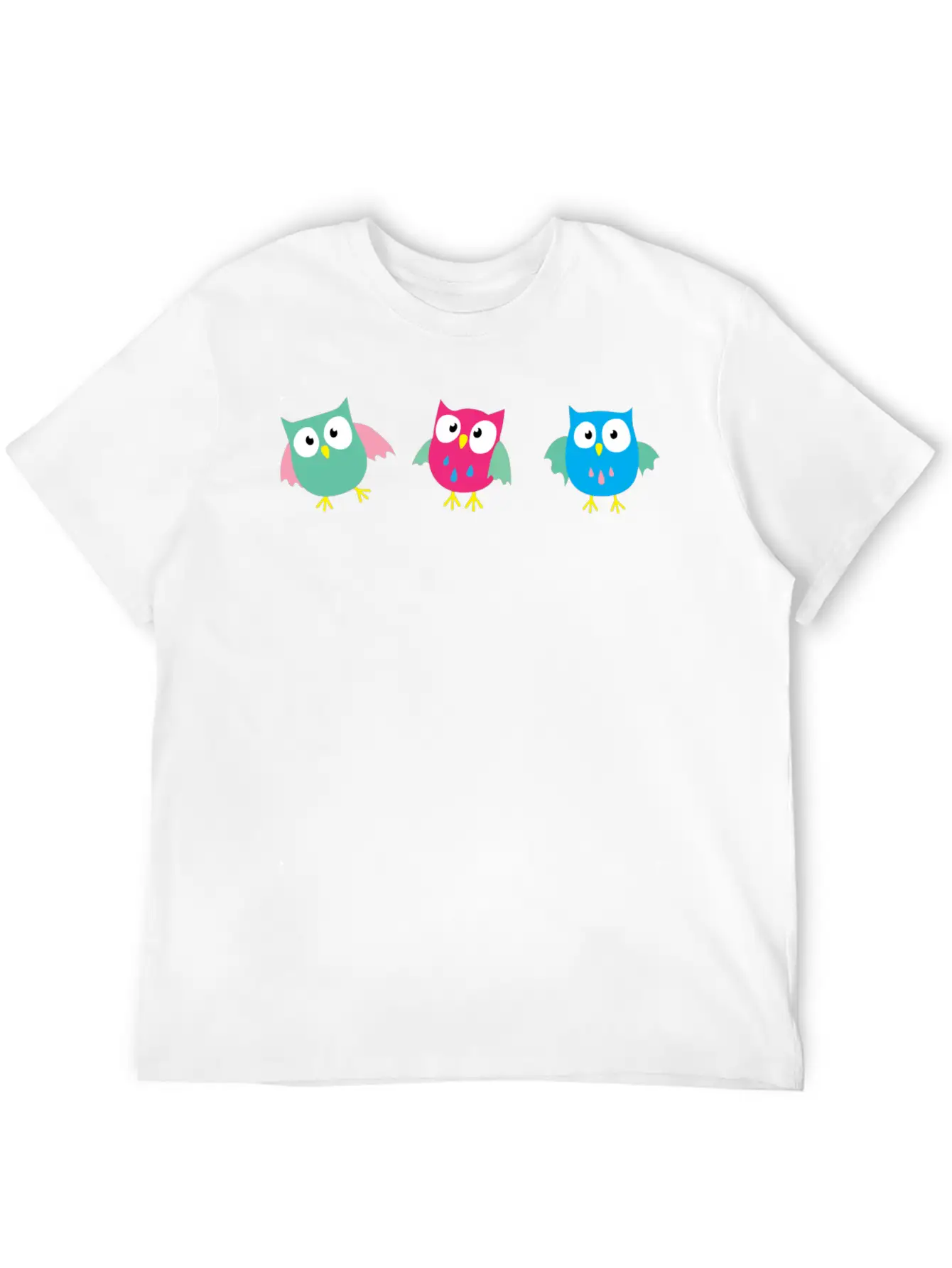 Owls Modern Fit Casual T-Shirt – Clean And Versatile Design