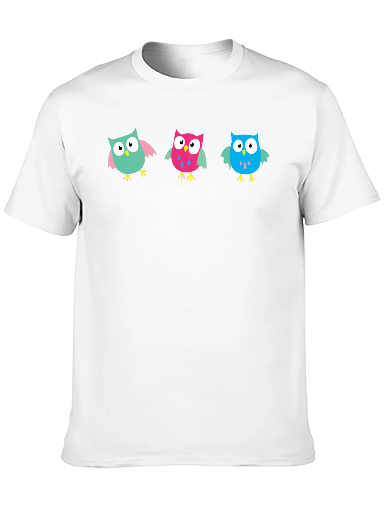 Owls Modern Fit Casual T-Shirt – Clean And Versatile Design