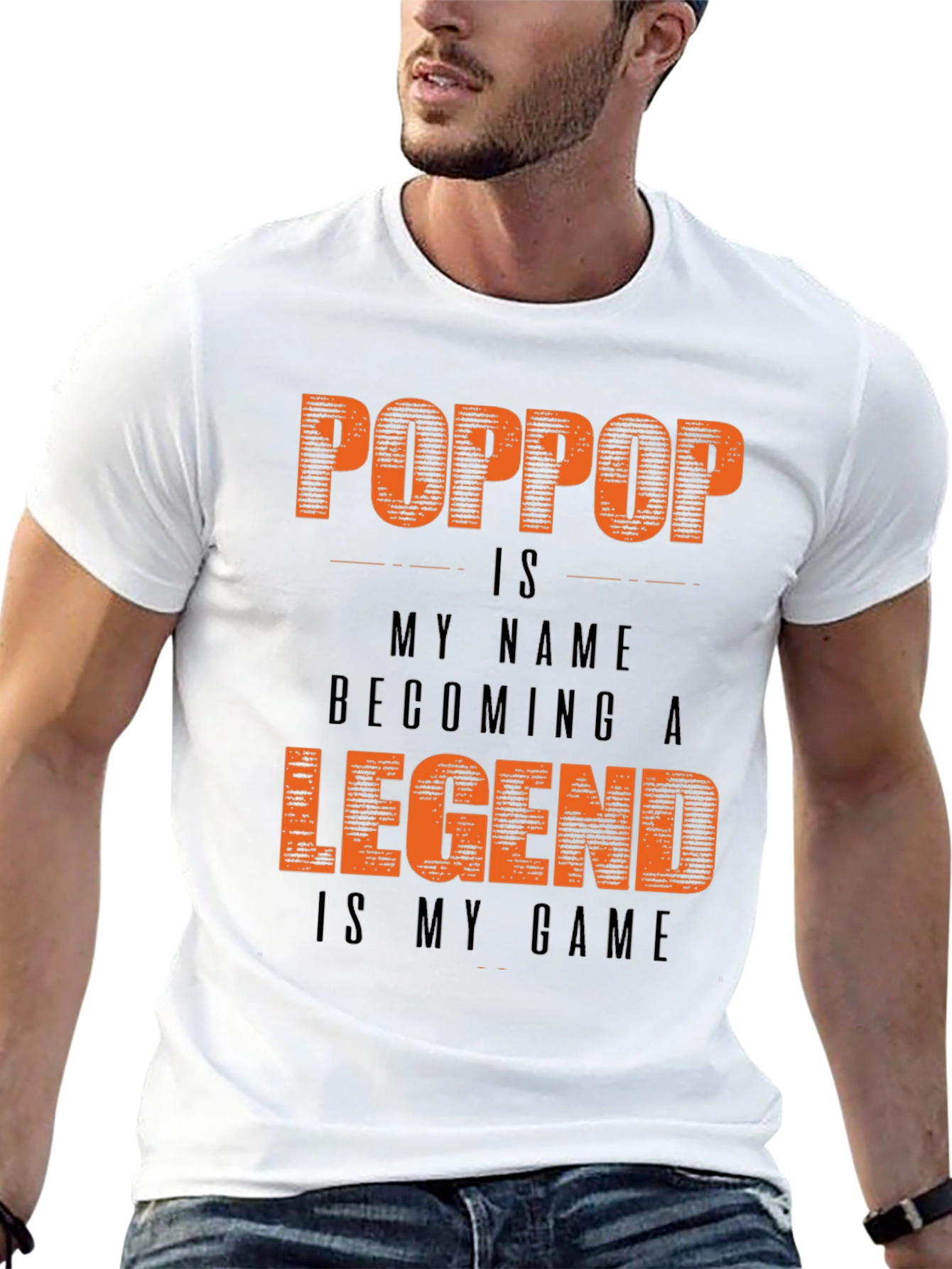 Poppop Legend T-Shirt - Gift for Grandfather