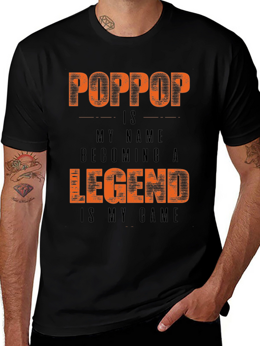 Poppop Legend T-Shirt - Gift for Grandfather