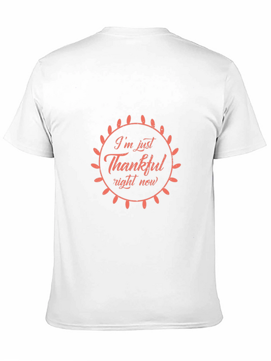 Thankful Graphic Tee - Unisex Cotton T-Shirt
