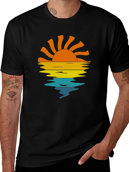 Sunset Reflection Graphic T-Shirt