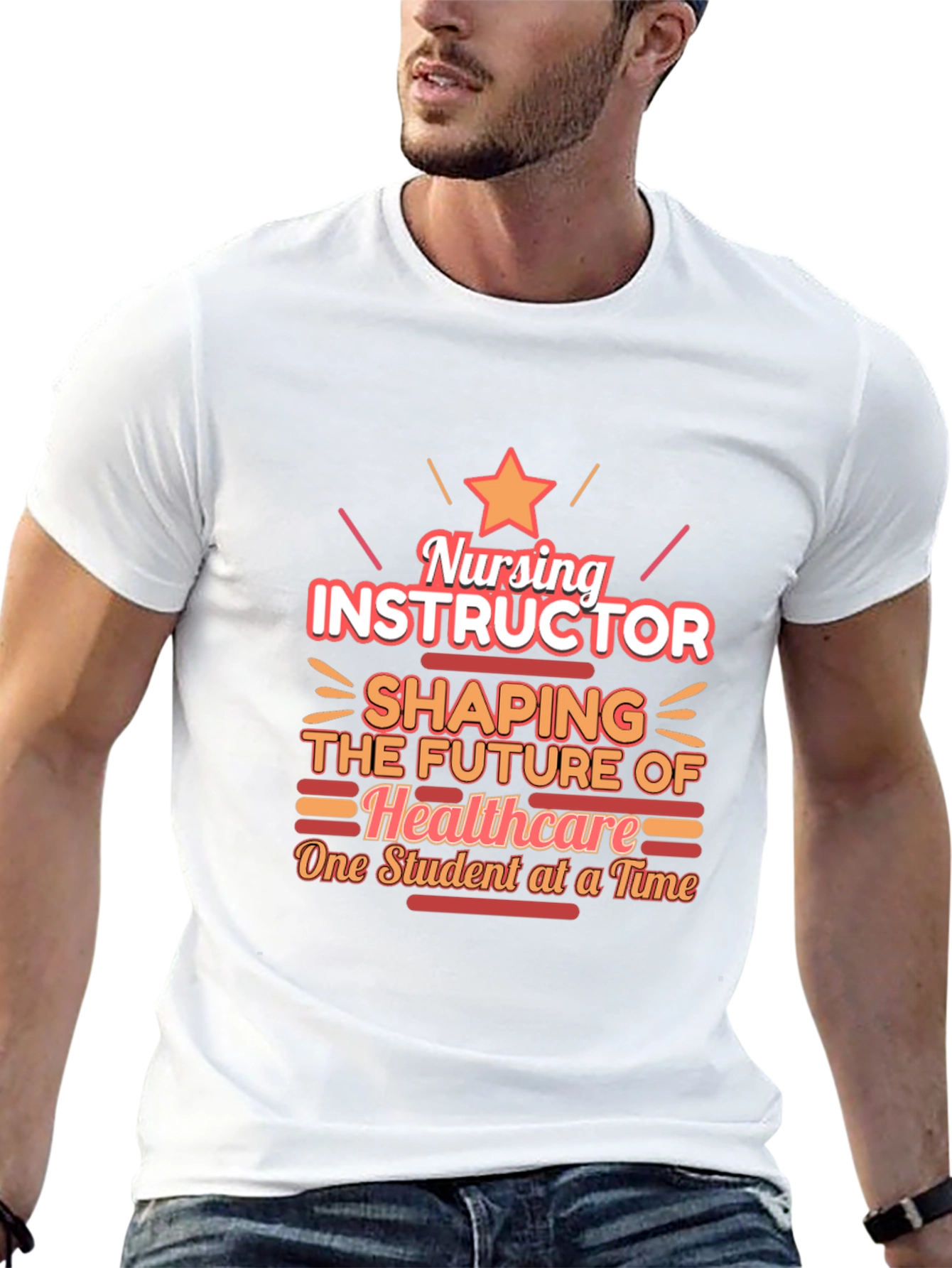 Nursing Instructor Graphic Tee - Shaping Healthcares Future