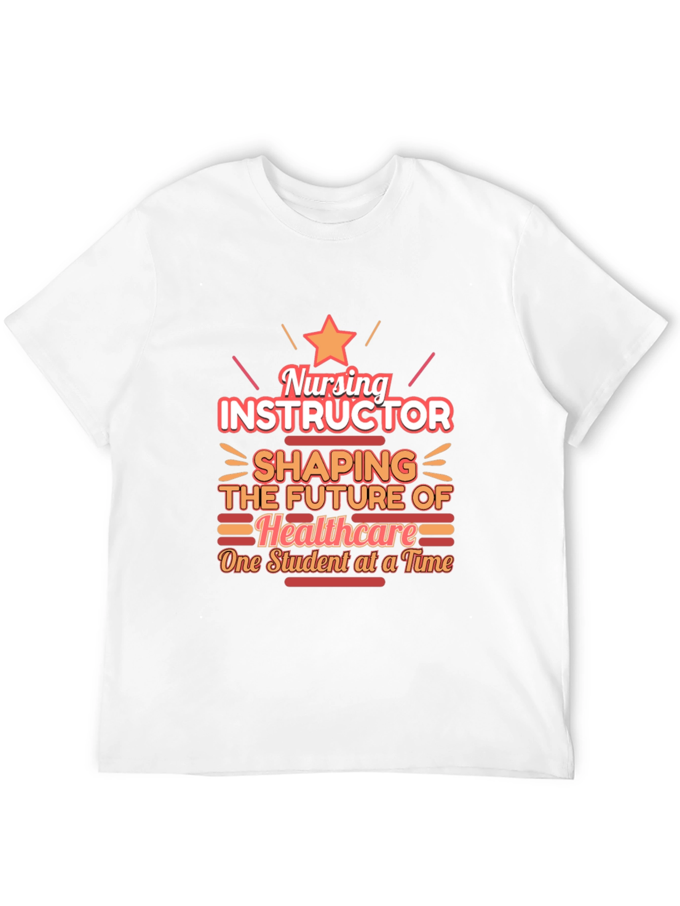Nursing Instructor Graphic Tee - Shaping Healthcares Future