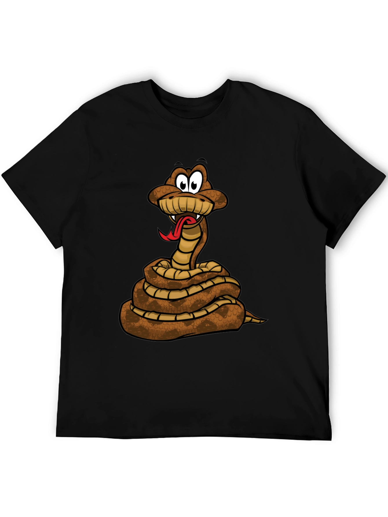 Snake Cartoon Graphic T-Shirt