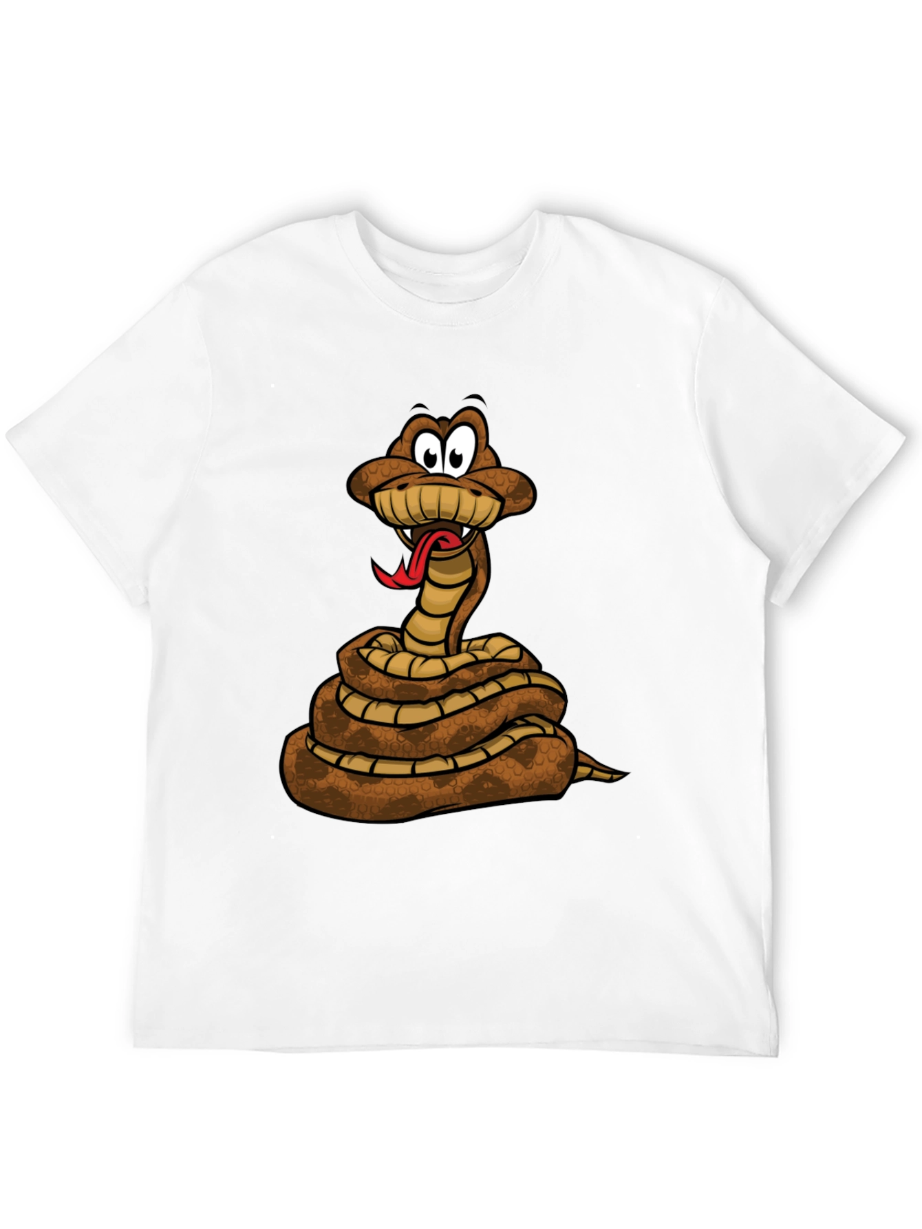 Snake Cartoon Graphic T-Shirt