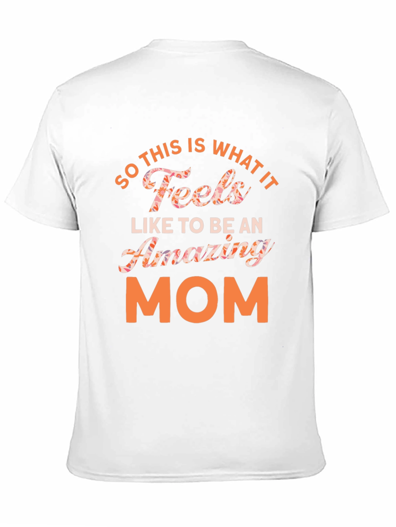 Amazing Mom Graphic Tee - Black