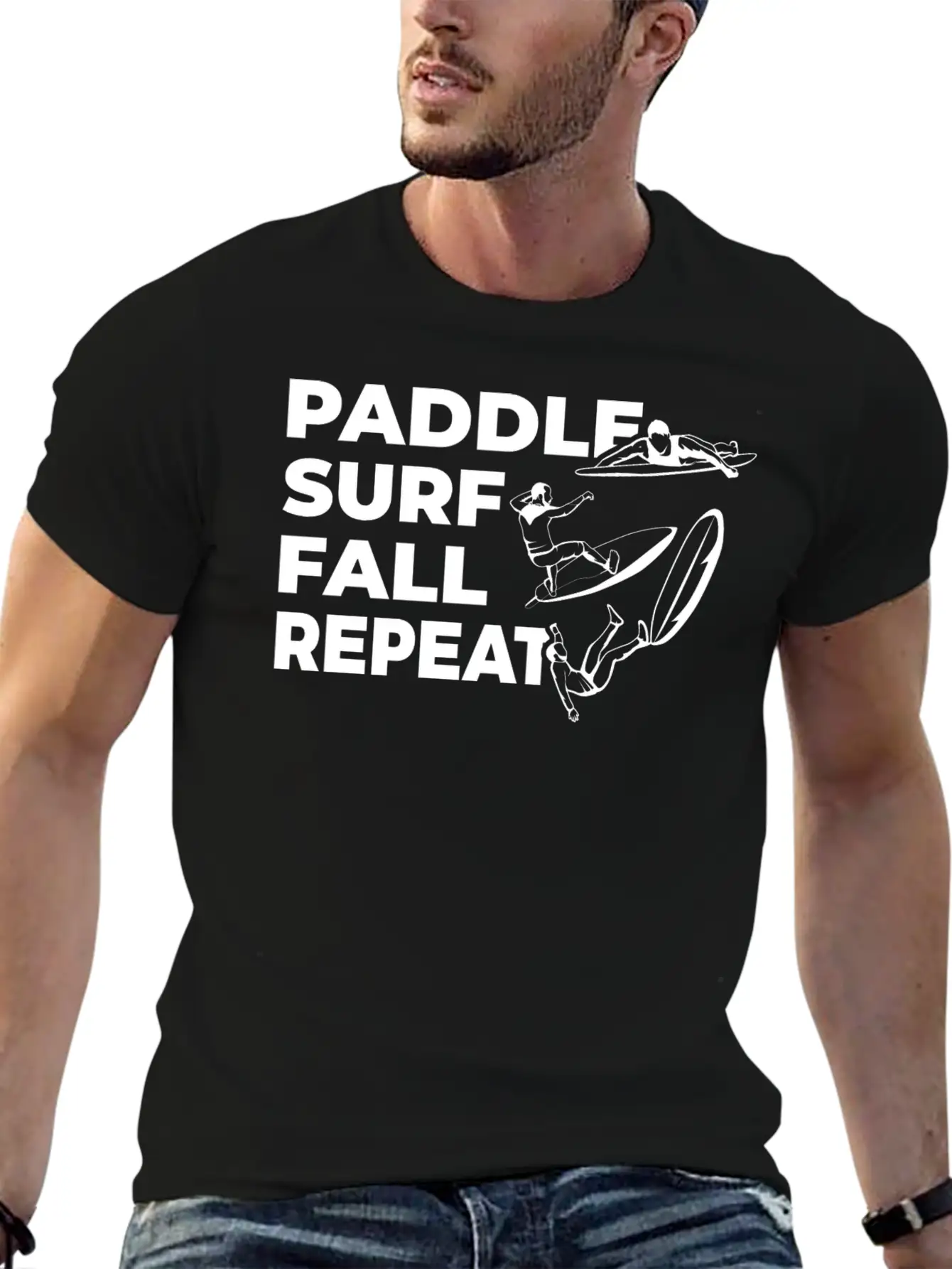 Paddle Surf Fall Repeat Soft Cotton Short Sleeve Tee – Unisex Wardrobe Staple
