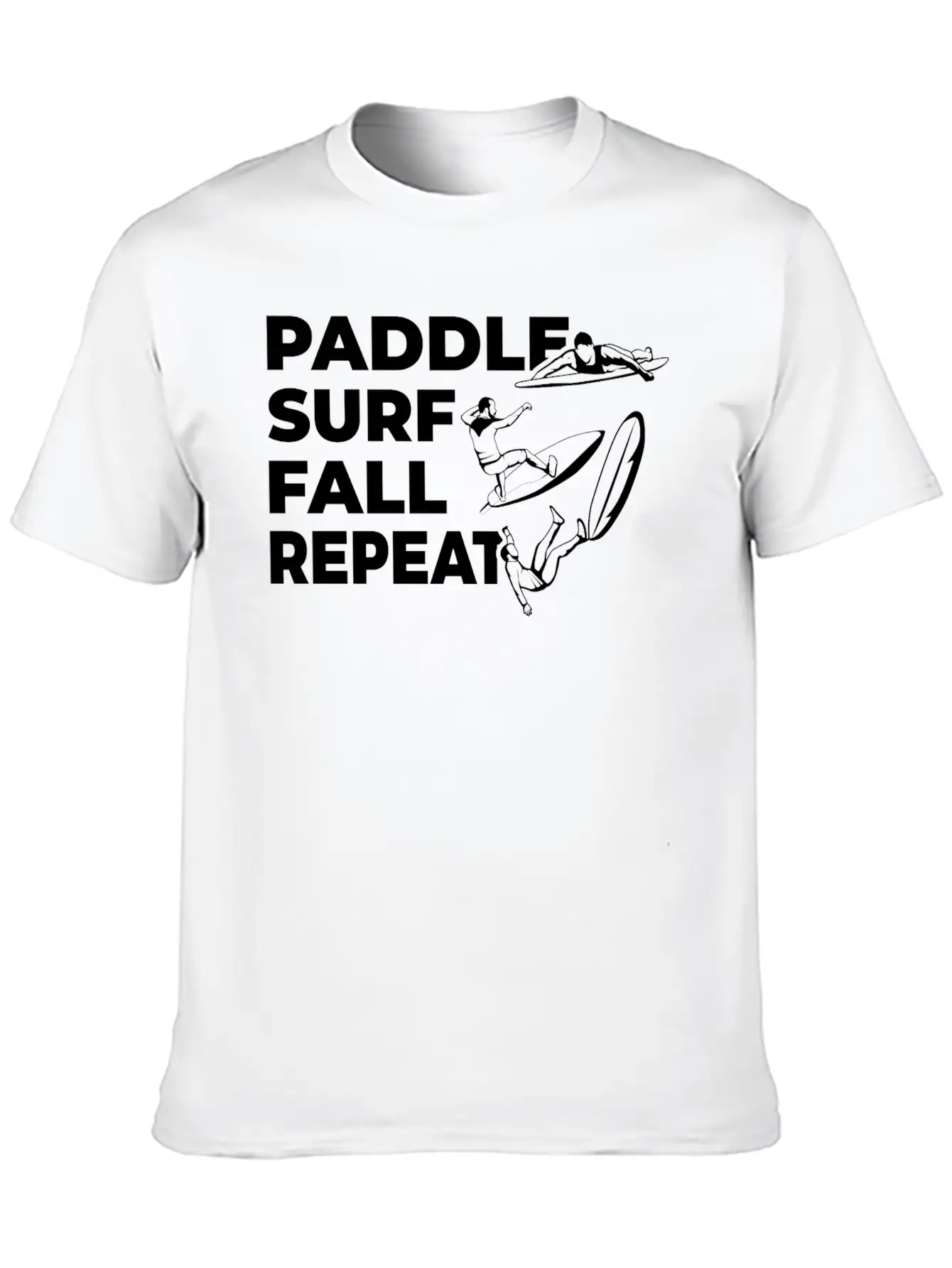 Paddle Surf Fall Repeat Soft Cotton Short Sleeve Tee – Unisex Wardrobe Staple
