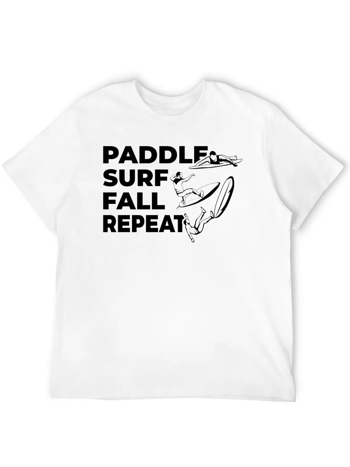 Paddle Surf Fall Repeat Soft Cotton Short Sleeve Tee – Unisex Wardrobe Staple