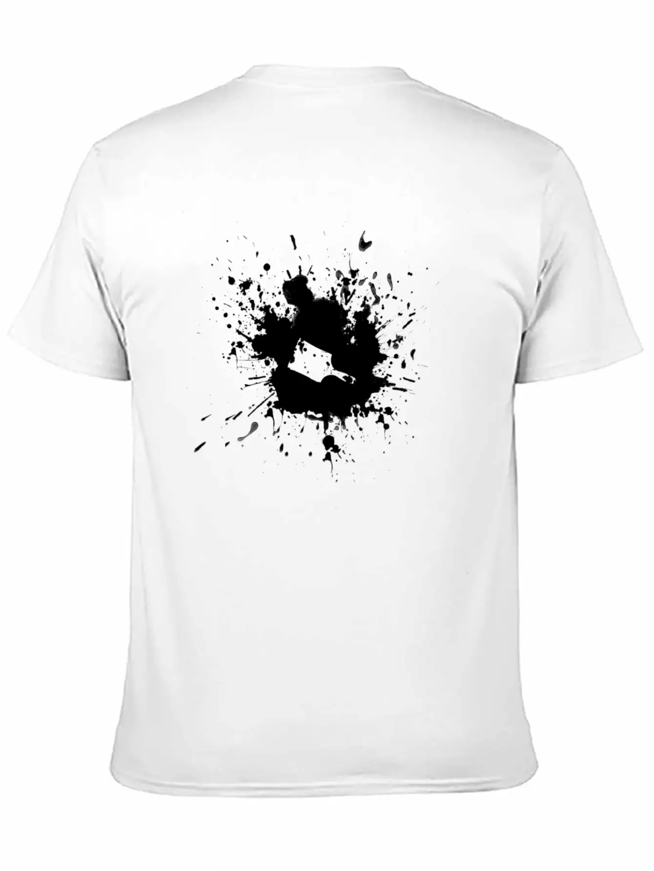 Paint Brush Splatter Lightweight Cotton T-Shirt – Daily Comfort Graphic Shirt