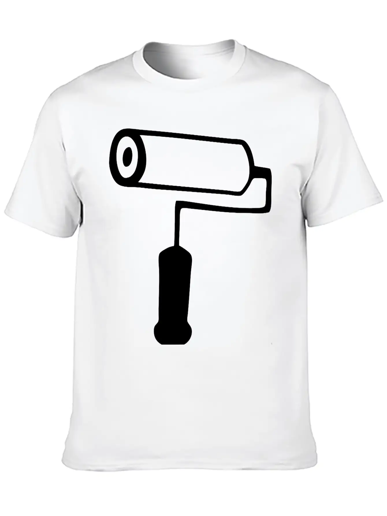 Paint Roller Classic Fit Graphic Tee For Daily Comfort – Unisex Cotton Shirt