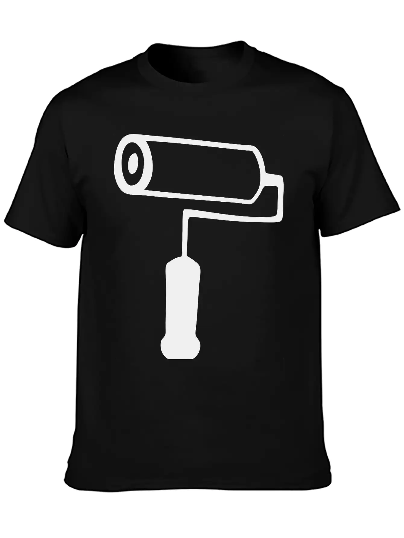 Paint Roller Classic Fit Graphic Tee For Daily Comfort – Unisex Cotton Shirt
