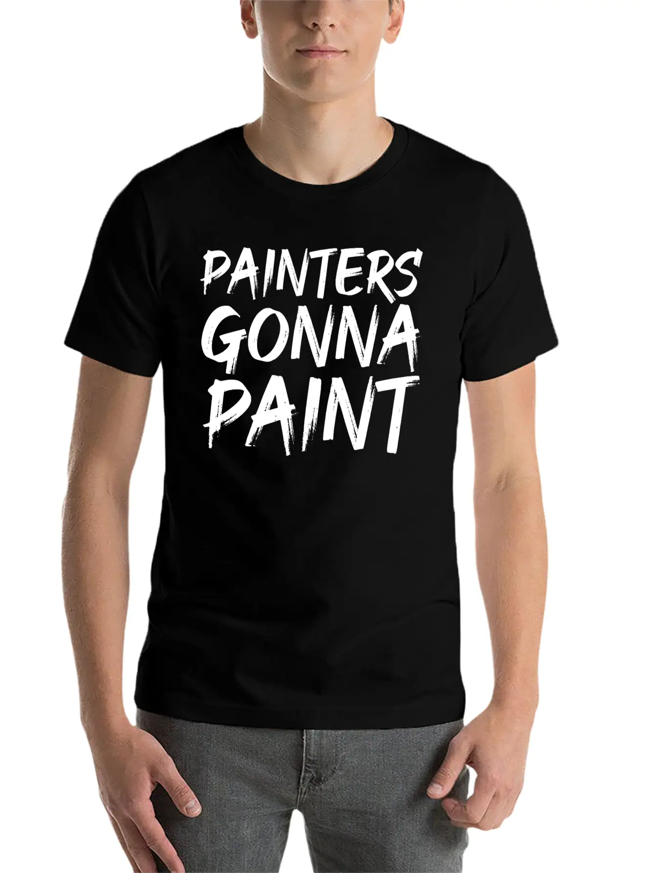 Painters Gonna Paint Soft Cotton Short Sleeve Tee – Unisex Wardrobe Staple