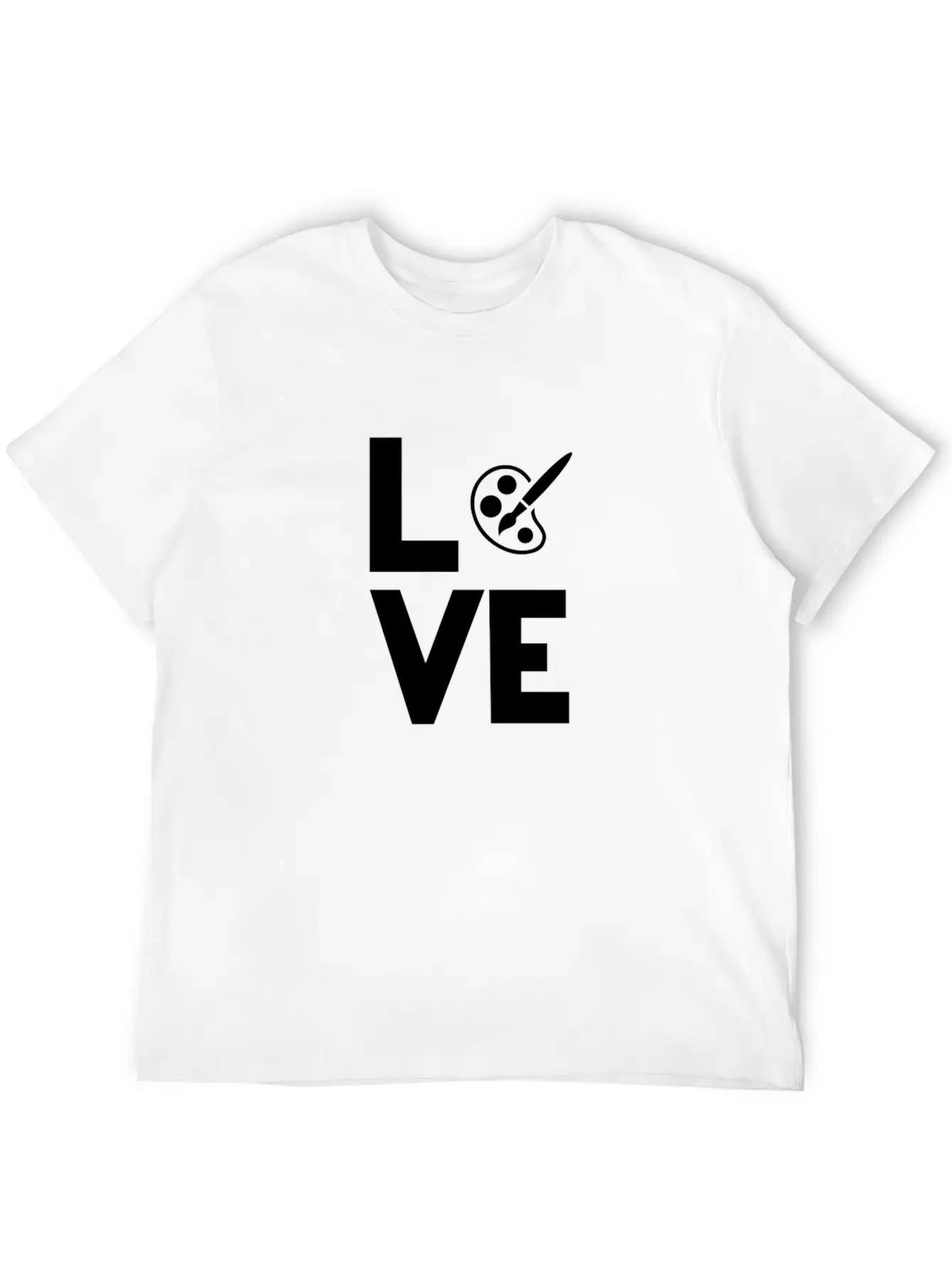 Painting Artist Oil Acryl Love Funny T-Shirt Unisex Casual T-Shirt – Clean Design For Daily Comfort