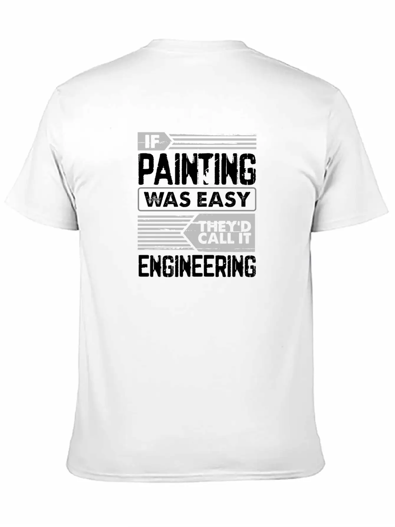 Painting Humor If Painting Easy Call It Classic Fit Graphic Tee For Daily Comfort – Unisex Cotton Shirt