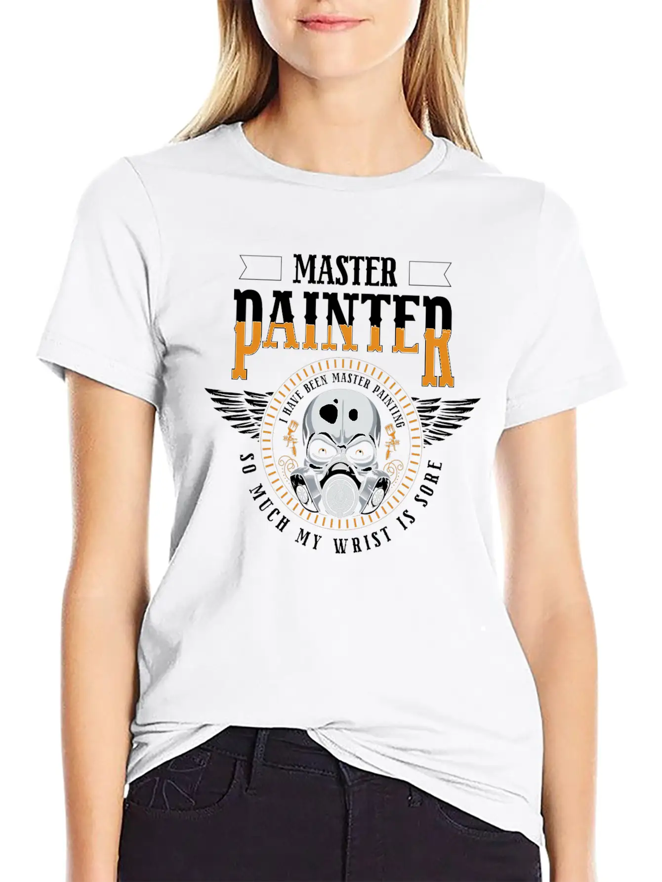 Painting Painting Art Master Painter Wallpapering Lightweight Cotton T-Shirt – Daily Comfort Graphic Shirt