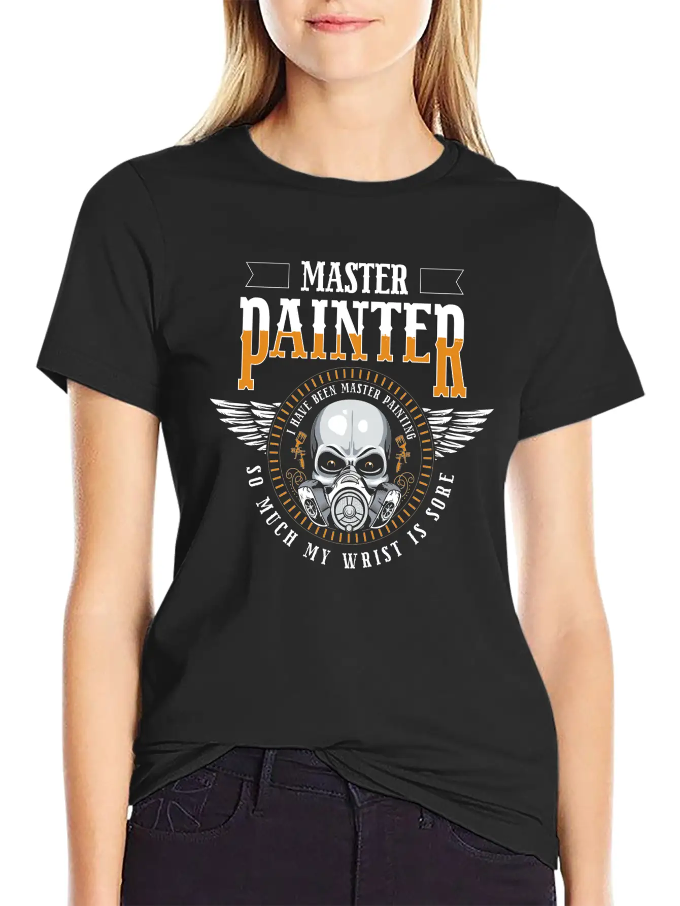 Painting Painting Art Master Painter Wallpapering Lightweight Cotton T-Shirt – Daily Comfort Graphic Shirt