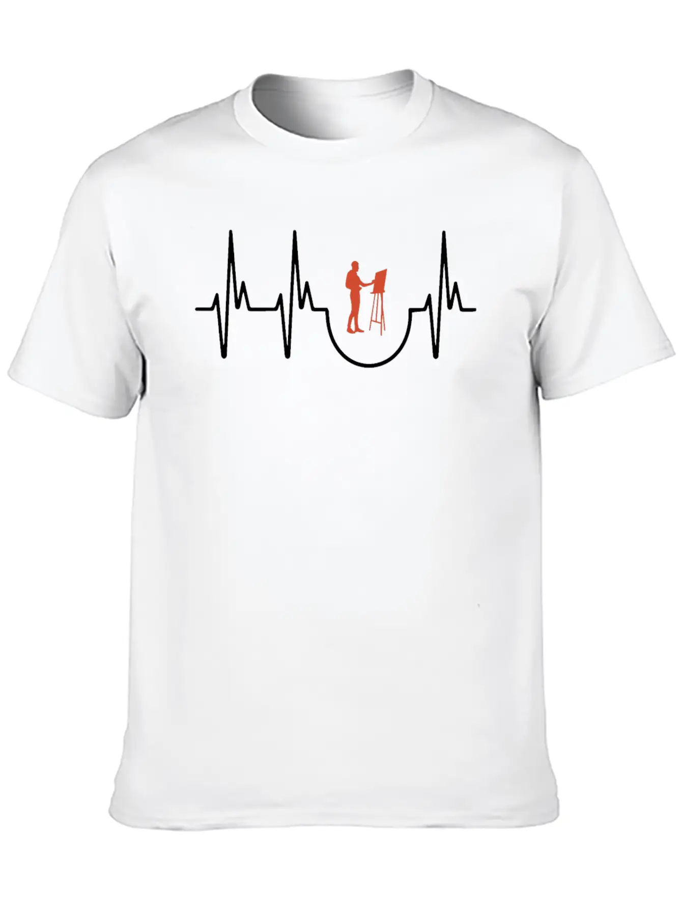 Painting Stylish Everyday T-Shirt – Unisex Basic Cotton Tee