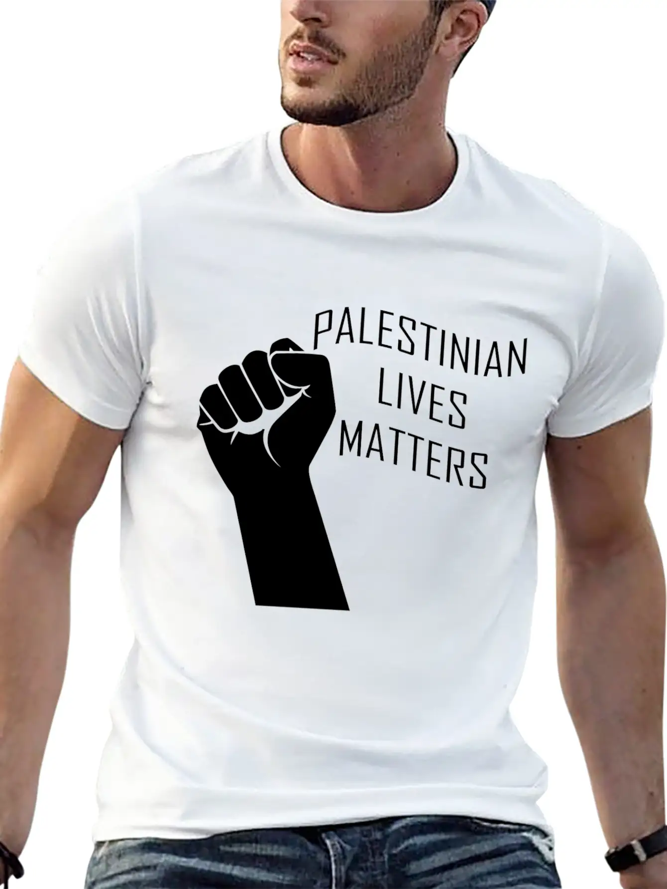 PALESTINIAN LIVES MATTERS Essential Cotton Tee For Daily Outfits – Unisex Style