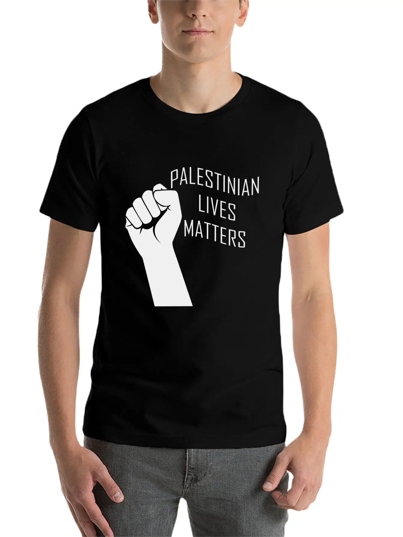 PALESTINIAN LIVES MATTERS Essential Cotton Tee For Daily Outfits – Unisex Style