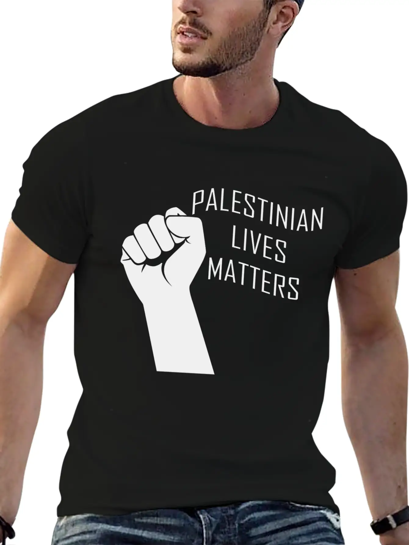 PALESTINIAN LIVES MATTERS Essential Cotton Tee For Daily Outfits – Unisex Style