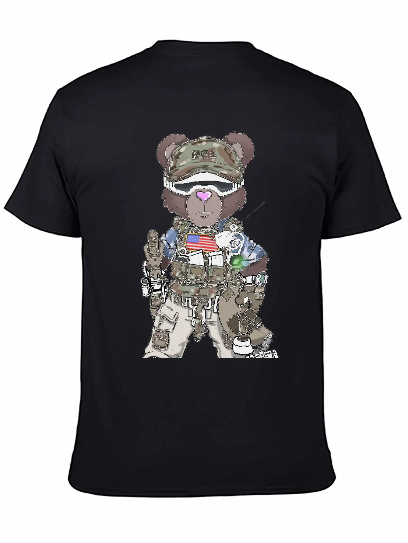 Panda Bear KABLE Unisex Casual T-Shirt – Clean Design For Daily Comfort