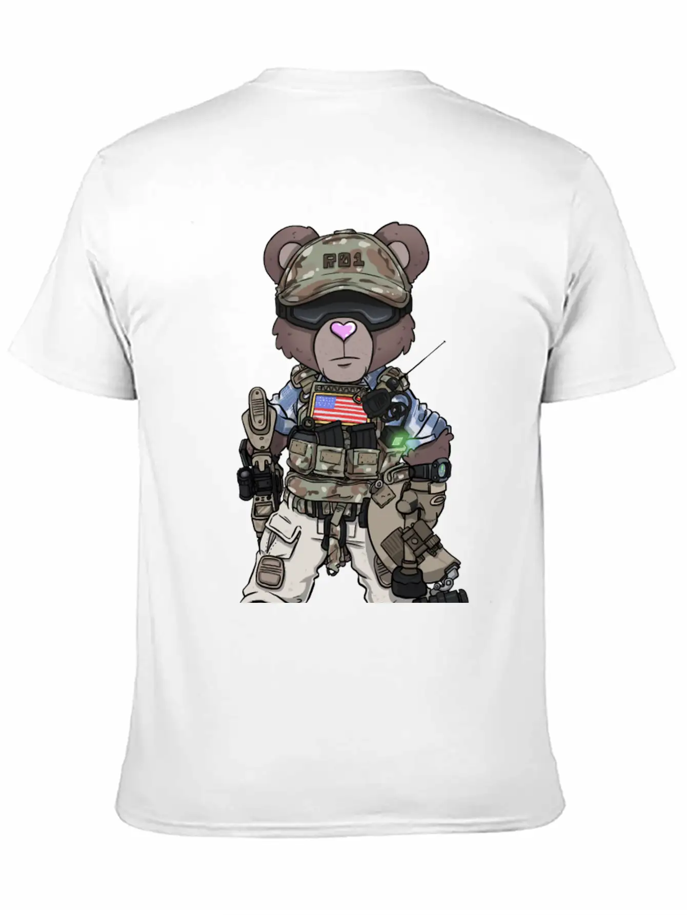 Panda Bear KABLE Unisex Casual T-Shirt – Clean Design For Daily Comfort