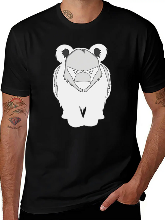 Panda Panda Panda Modern Fit Casual T-Shirt – Clean And Versatile Design