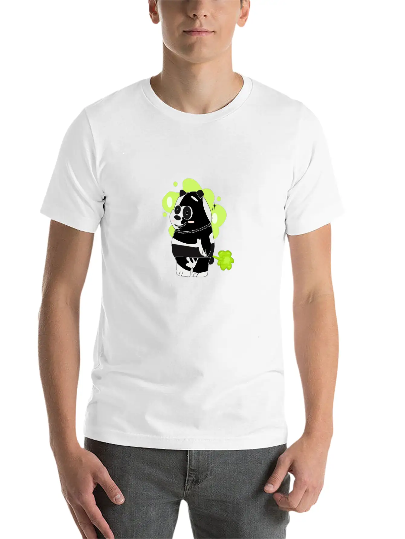 Panda Stylish Everyday T-Shirt – Unisex Basic Cotton Tee