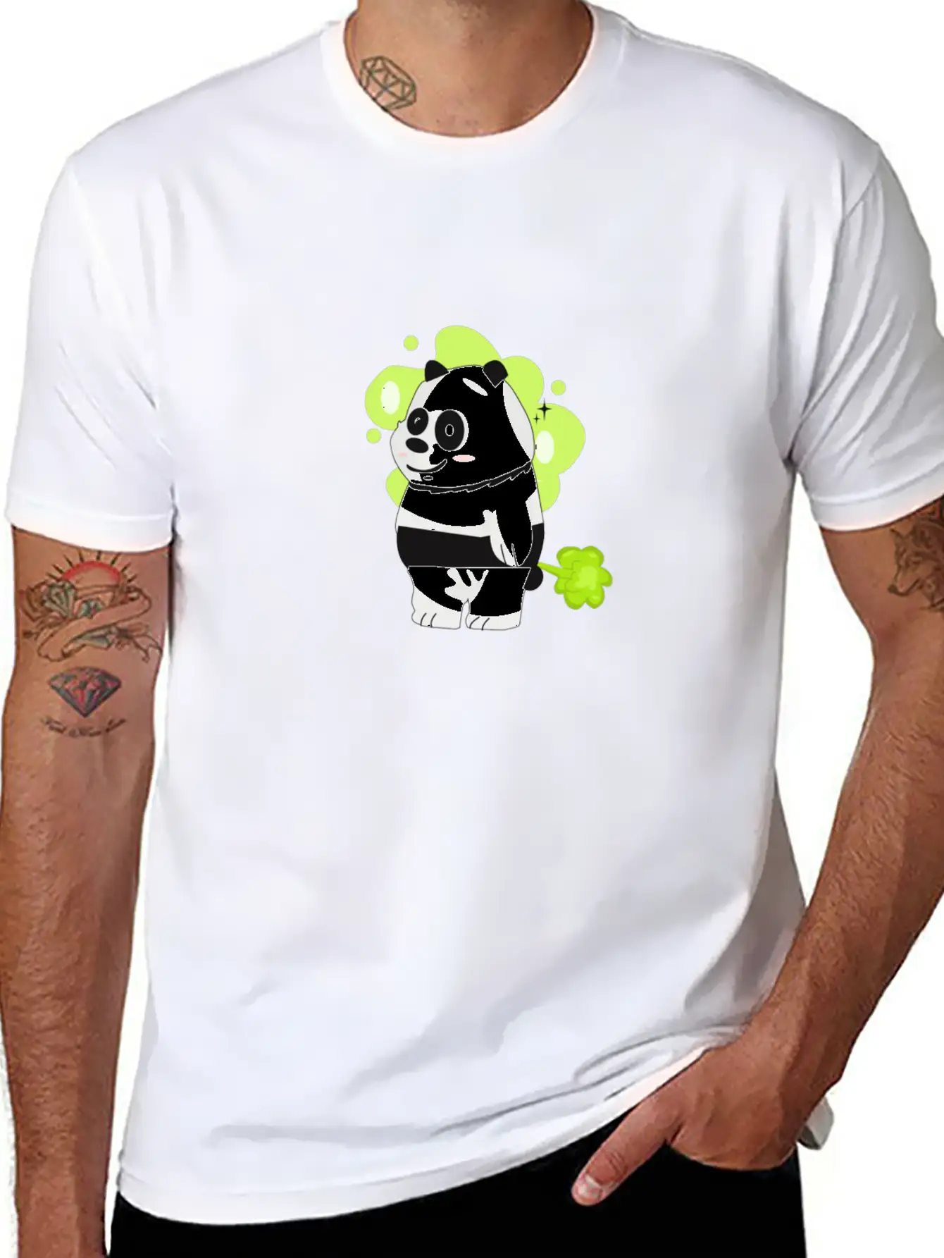 Panda Stylish Everyday T-Shirt – Unisex Basic Cotton Tee