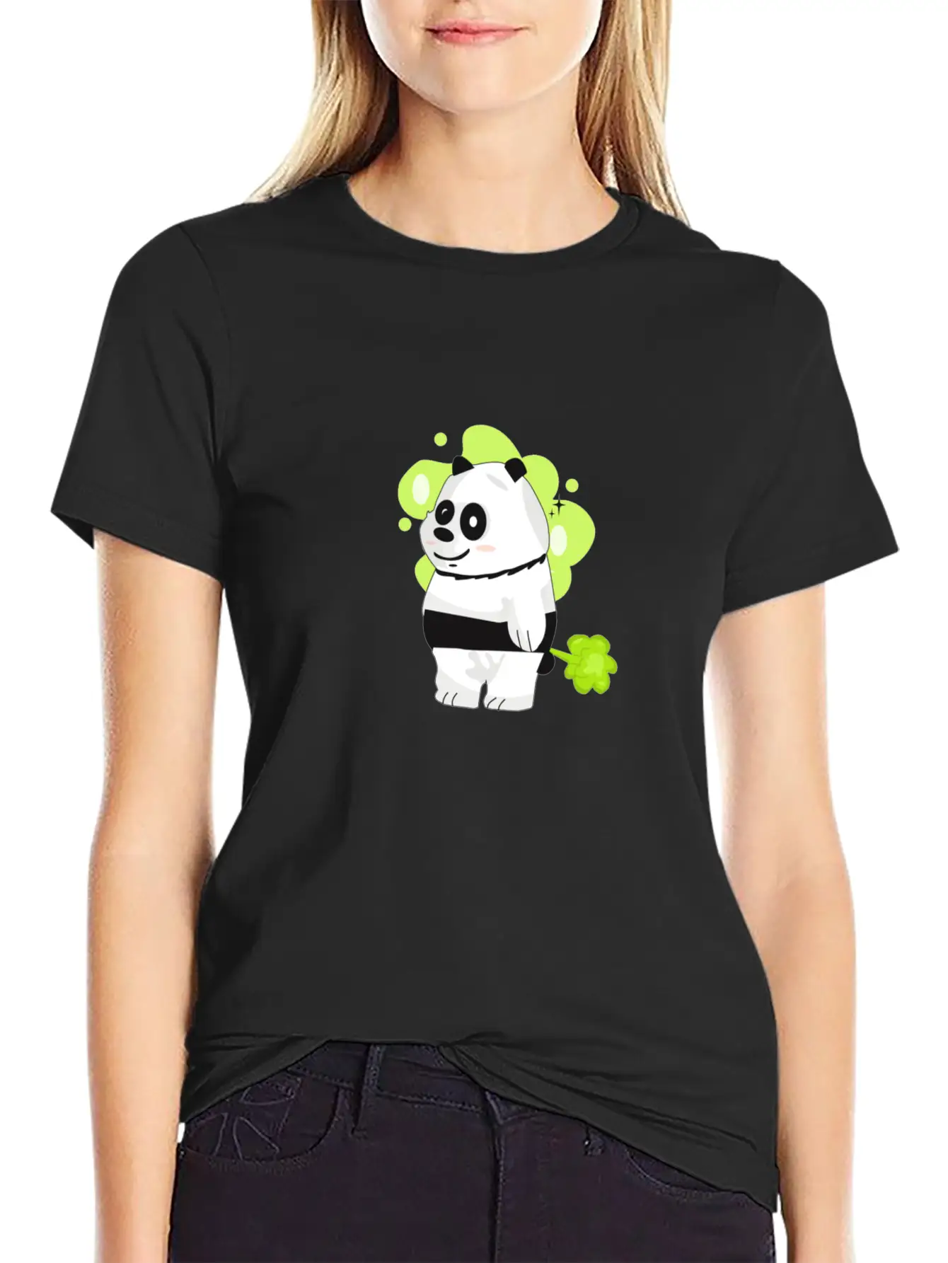 Panda Stylish Everyday T-Shirt – Unisex Basic Cotton Tee
