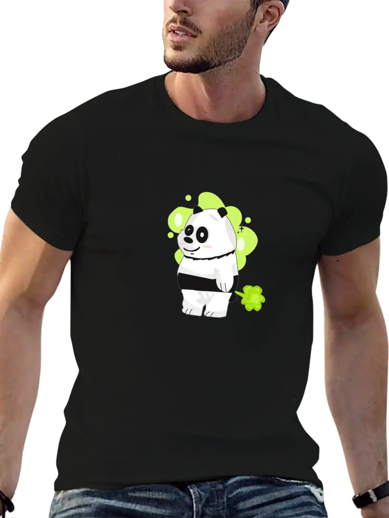 Panda Stylish Everyday T-Shirt – Unisex Basic Cotton Tee