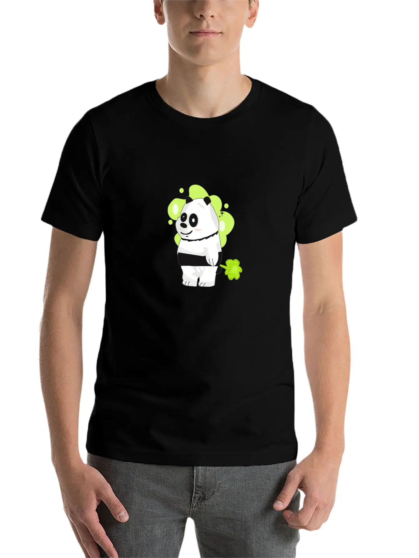 Panda Stylish Everyday T-Shirt – Unisex Basic Cotton Tee