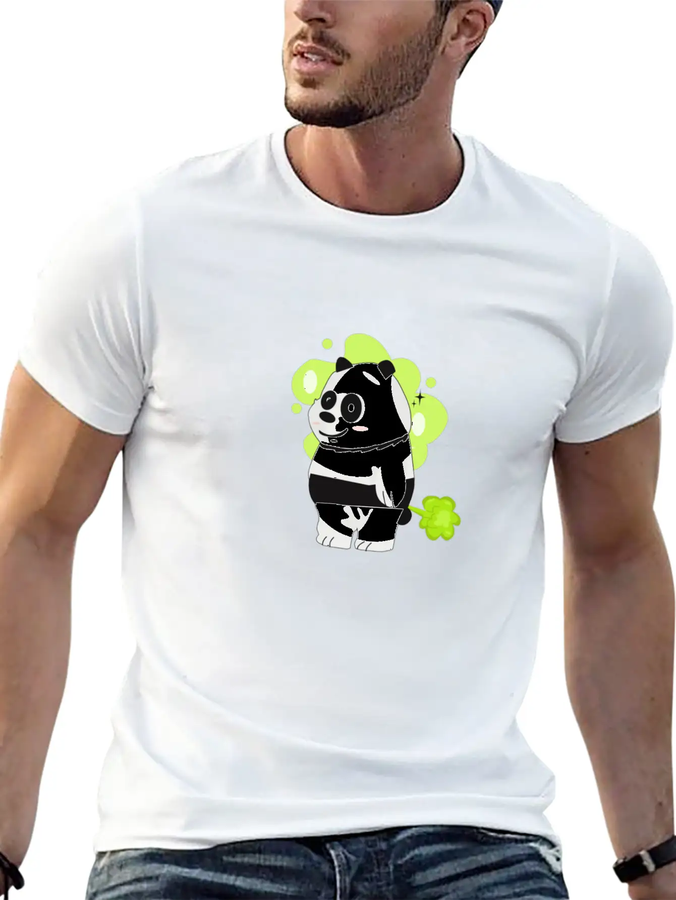 Panda Stylish Everyday T-Shirt – Unisex Basic Cotton Tee