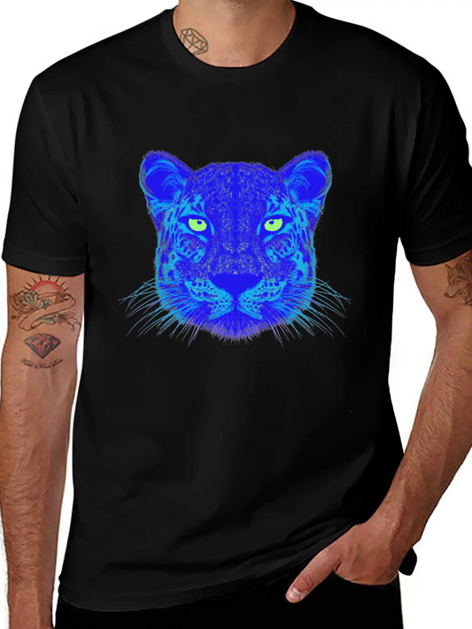 Panther EDM Lightweight Cotton T-Shirt – Daily Comfort Graphic Shirt